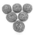 KTOJOY 6 Pack Stainless Steel Wool Scrubber, Scrubbing Scouring Pad, Steel Wool by KTOJOY