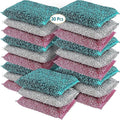 Dish Sponges for Kitchen Non-Scratch Scrub Sponges for Dishes, Stainless Steel by TheCrownChoice