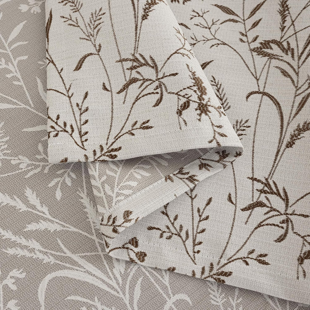 BGment Brown Fall Floral Curtains for Living Room 84 Inches Long- 2 Panels