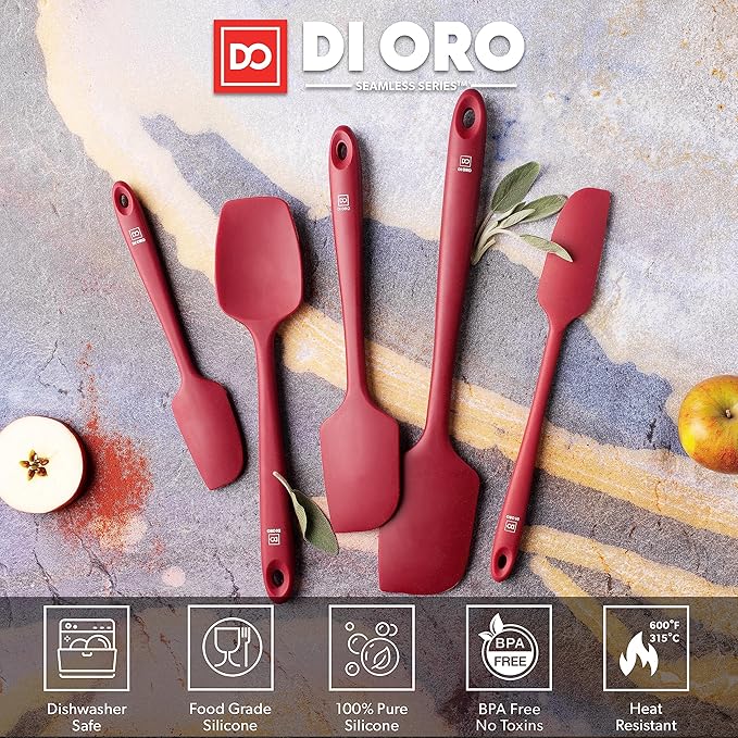 DI ORO Silicone Spatula Set - Image 4