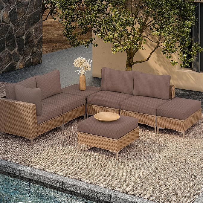 Outdoor Cushion Covers Set, Replacement - Image 6