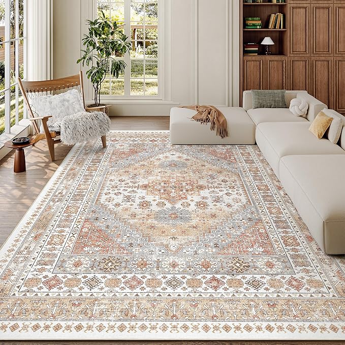 zesthome 6x9 Area Rug, Super Soft Washable Rugs by Zesthome