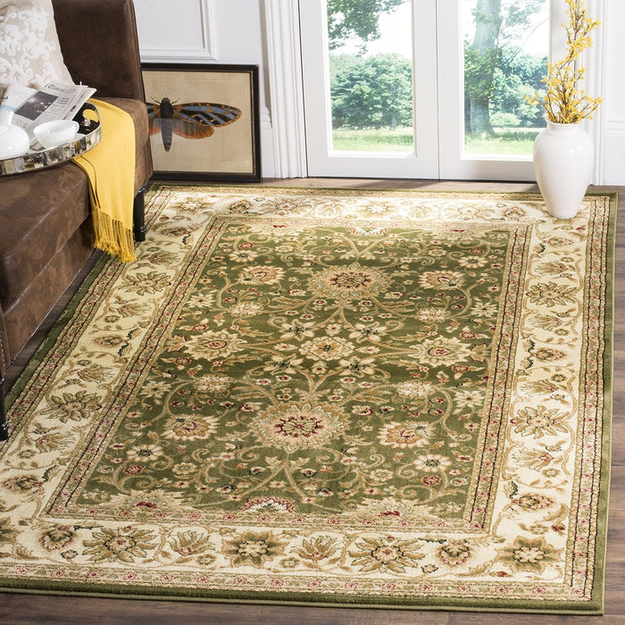 SAFAVIEH Lyndhurst Area Rug 6x9, Sage & Ivory LNH212C