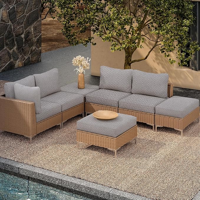 Outdoor Cushion Covers Set, Replacement - Image 6
