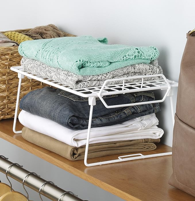 Whitmor Wire Grid Stacking Utility Shelf - Image 2