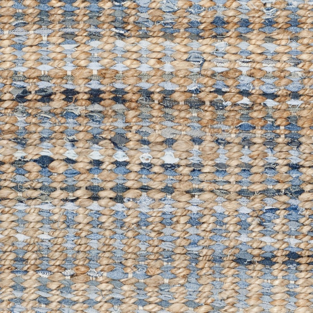SAFAVIEH Cape Cod Collection Accent Rug - 3' x 5', Natural & Blue...