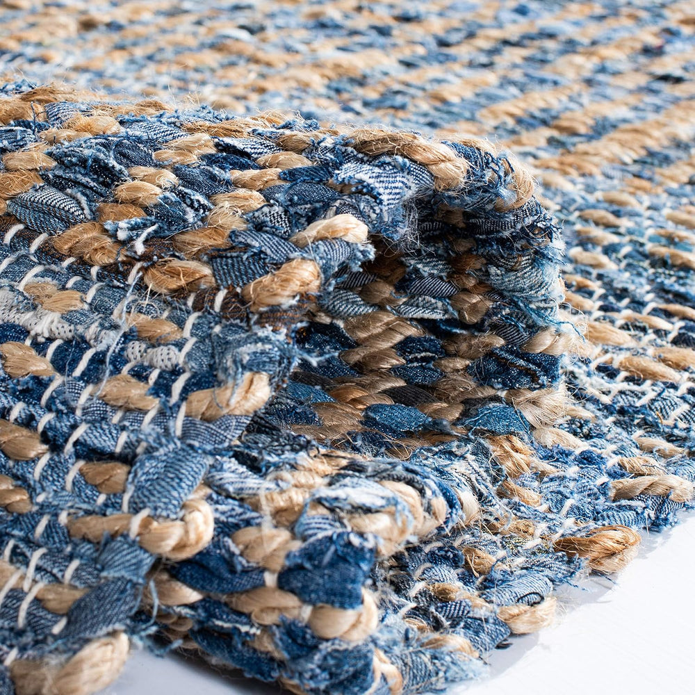 SAFAVIEH Cape Cod Collection Runner Rug - 2'3" x 14', Natural &a...