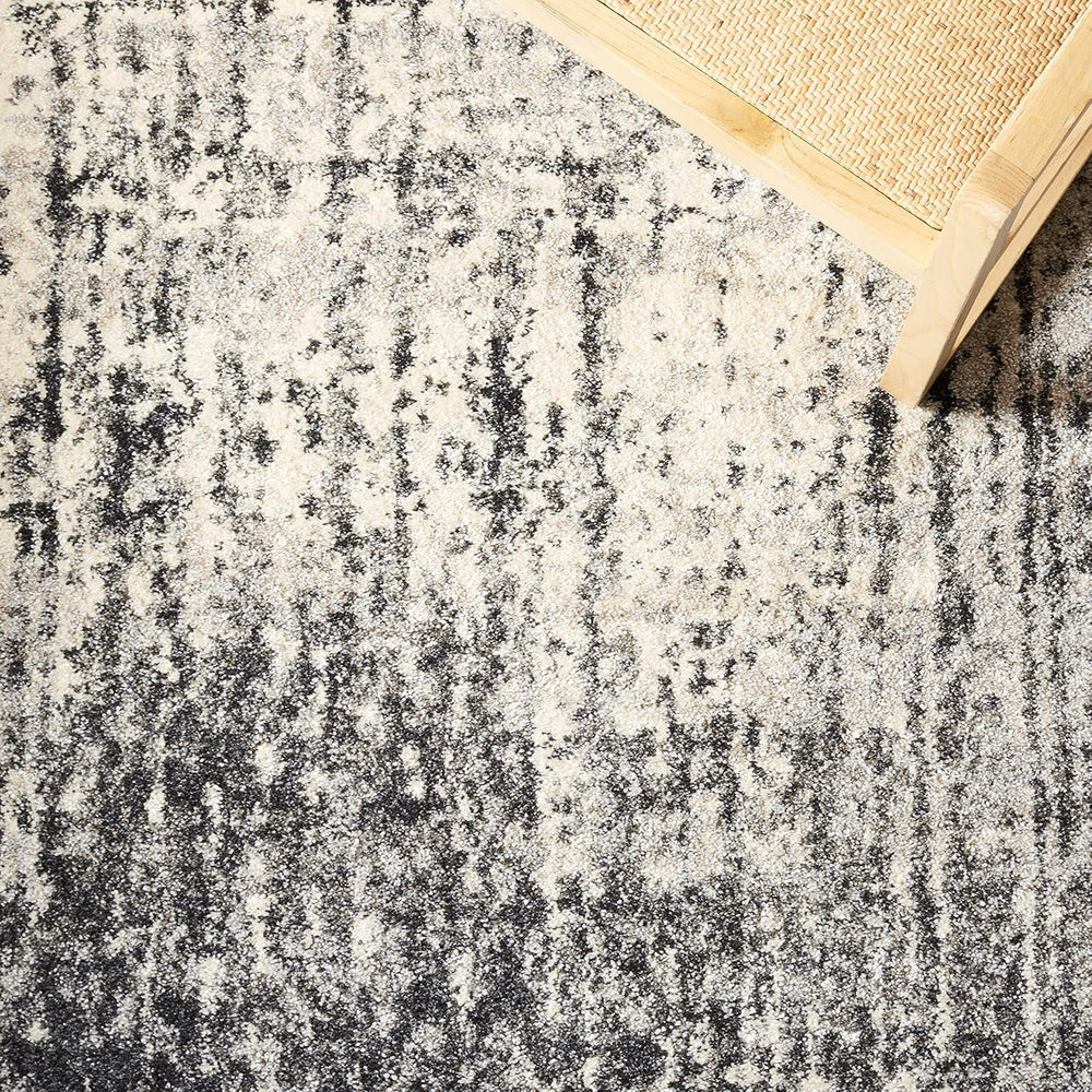 SAFAVIEH Retro Collection X-Large Area Rug - 12' x 18', Black & L...