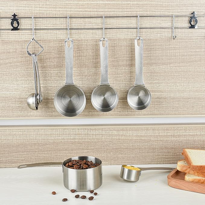 Measuring Cups Set 5, 18/8 Stainless Steel Measuring Cups Set - Image 7