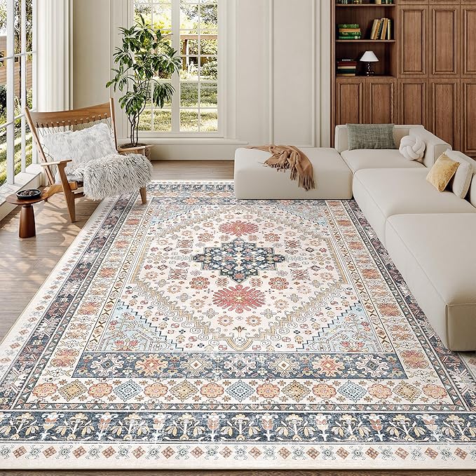 zesthome 6x9 Area Rug, Super Soft Washable Rugs - Image 4