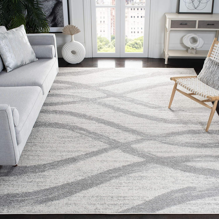 SAFAVIEH Adirondack Area Rug 8'x10', Modern Cream & Grey ADR125C