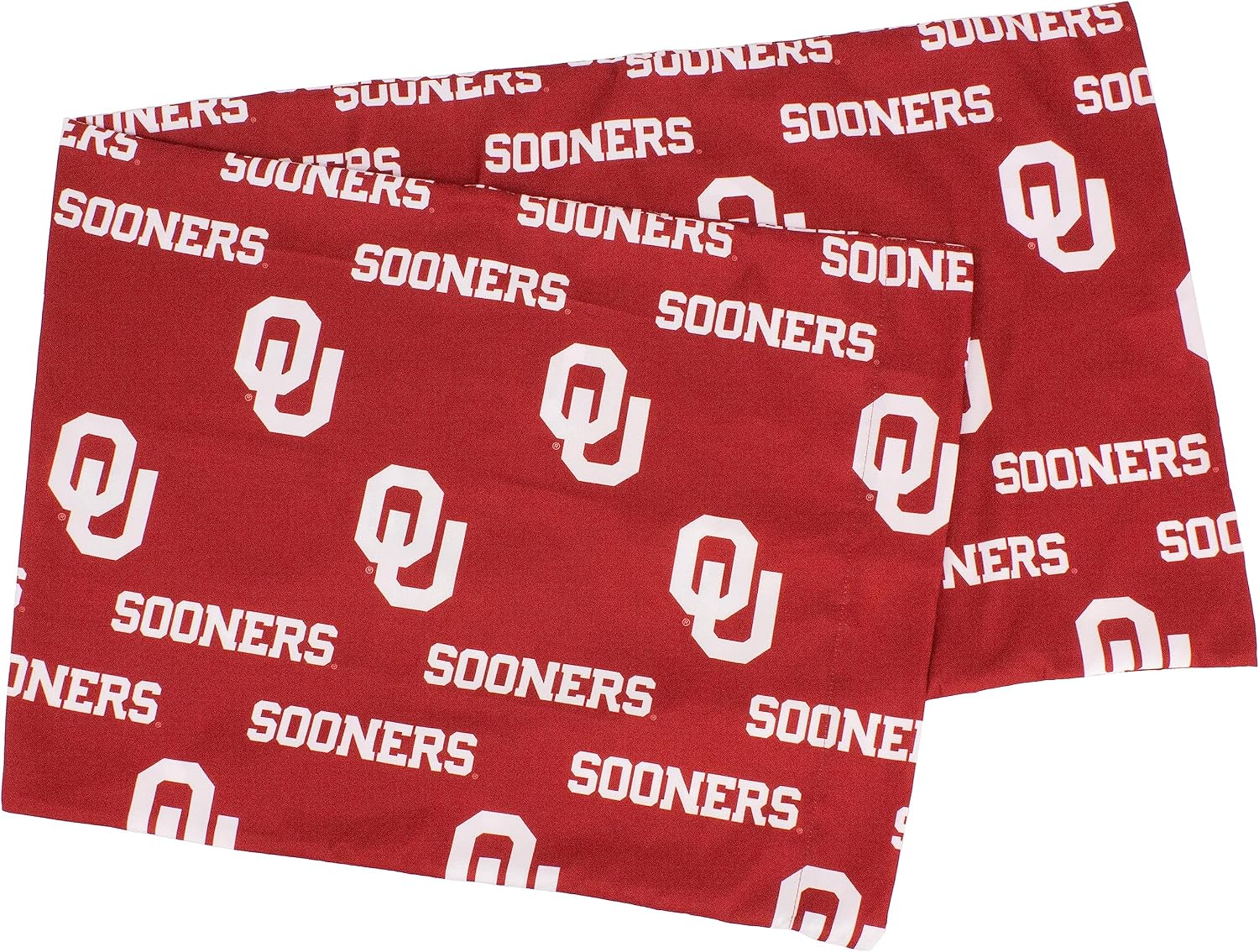 Everything Comfy Oklahoma Sooners Pillowcase, Body Pillow, 20" x 60", Includes 1 Pillowcase