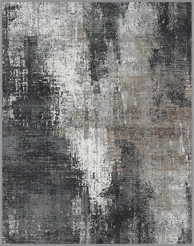Area Rugs 8x10 for Living Room Bedroom, Modern Abstract Machine Washable Rug - Image 9