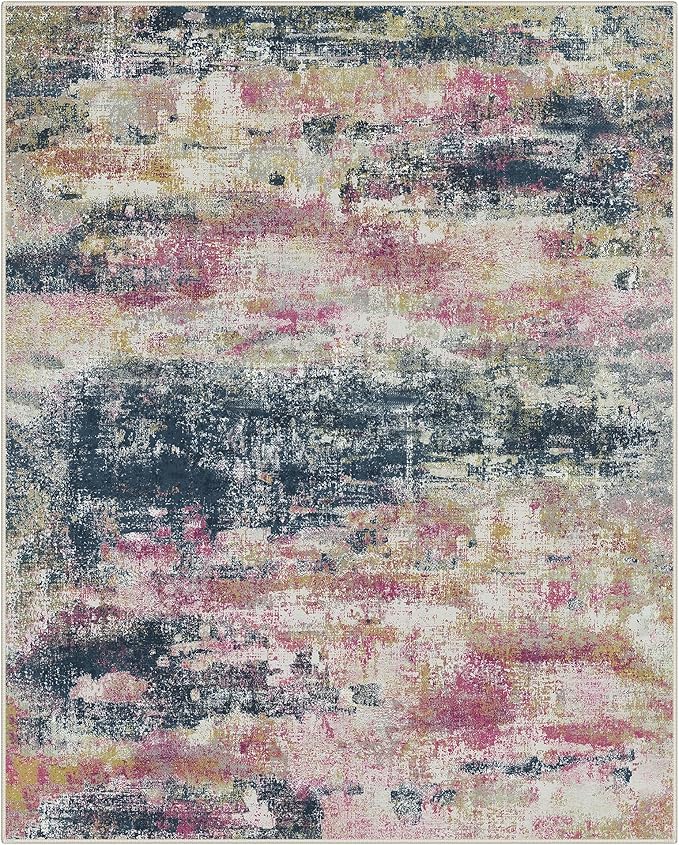 Area Rugs 8x10 for Living Room Bedroom, Modern Abstract Machine Washable Rug - Image 5