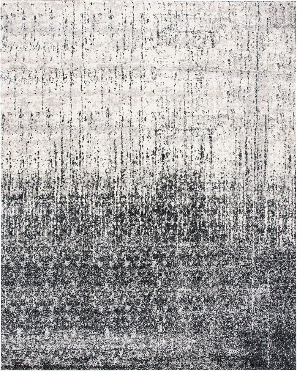 SAFAVIEH Retro Collection X-Large Area Rug - 12' x 18', Black & L...