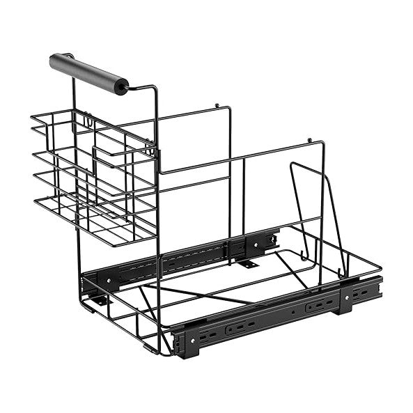 Bulado Pull Out Trash Can Under Cabinet, Under Sink Trash Can Kit