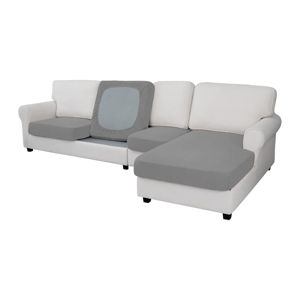 Easy-Going Stretch 4 Pieces Couch Cushion Covers
