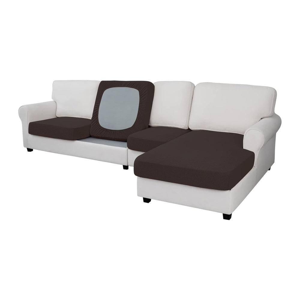 Easy-Going Stretch 4 Pieces Couch Cushion Covers