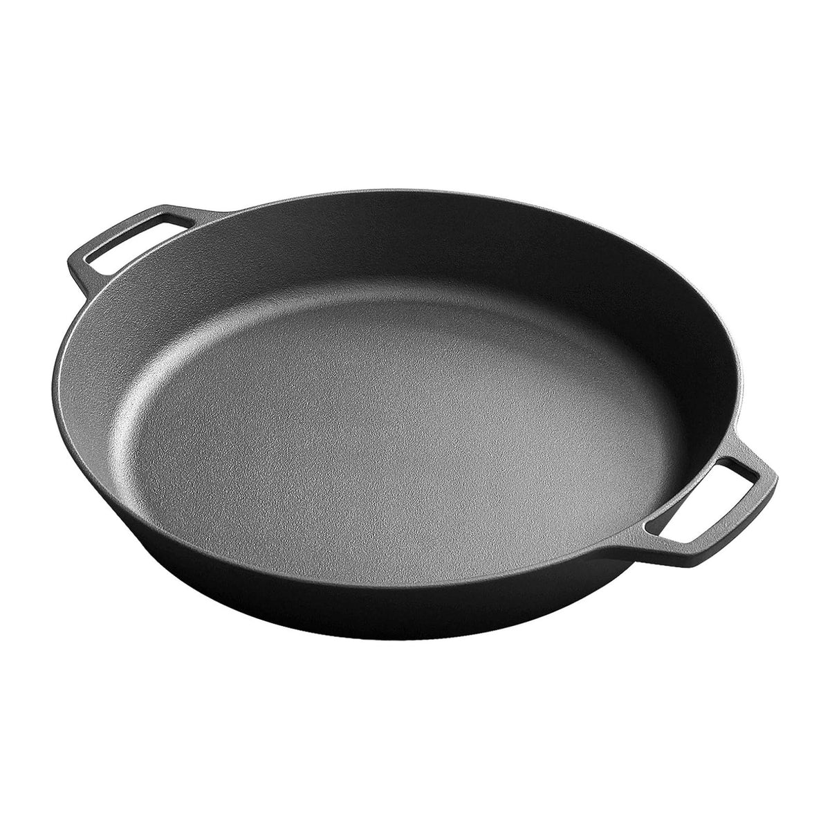EDGING CASTING Pre-Seasoned Large Cast Iron Skillet 17 Inch, Dual Handle