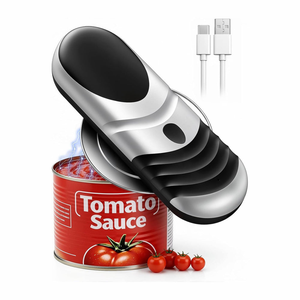 Electric Can Opener One Touch Automatic Can Opener