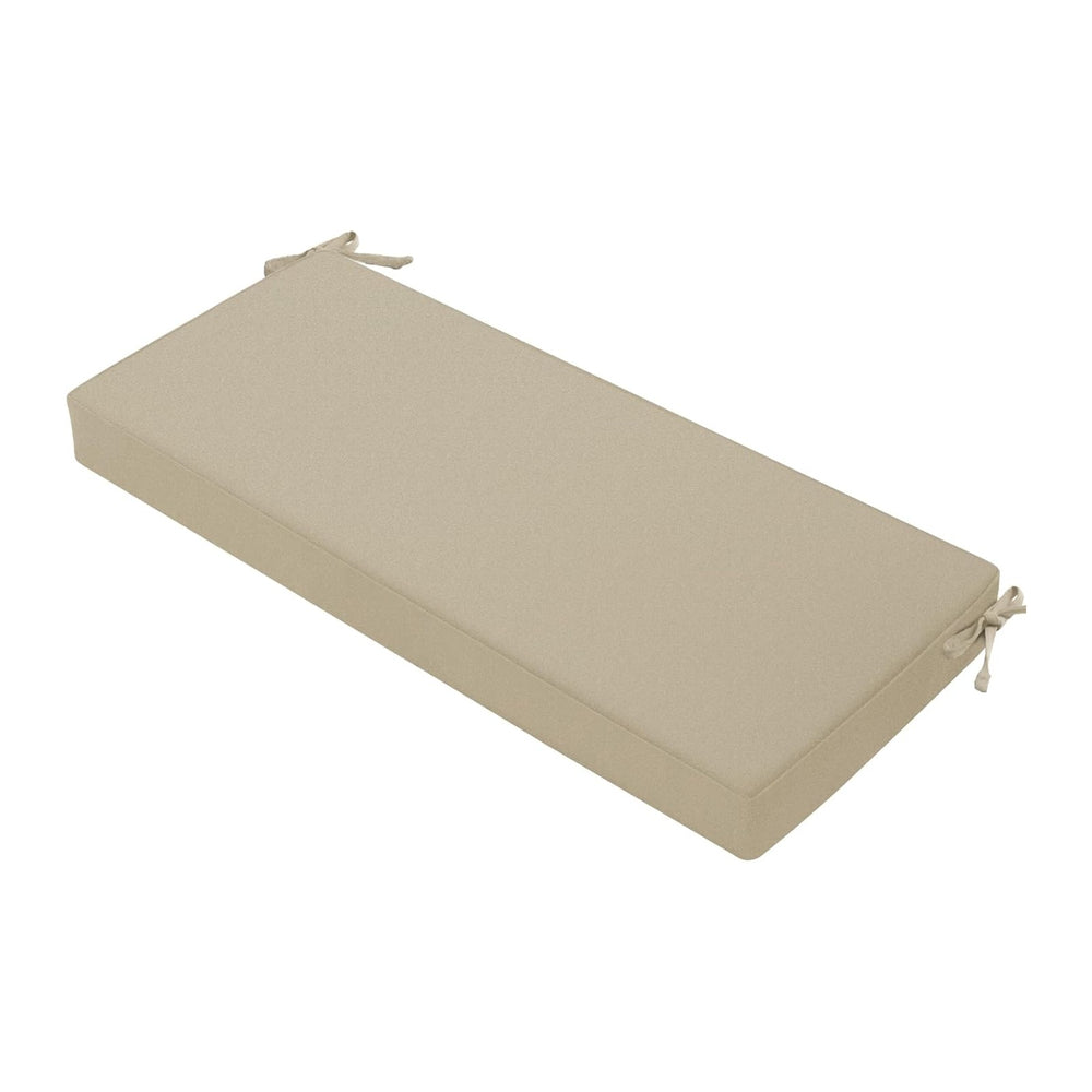 Favoyard Outdoor Bench Cushion, 48 x 18 Inch, Beige