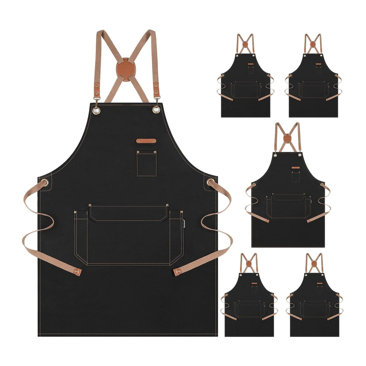 Genixart Chef Apron for Men Women