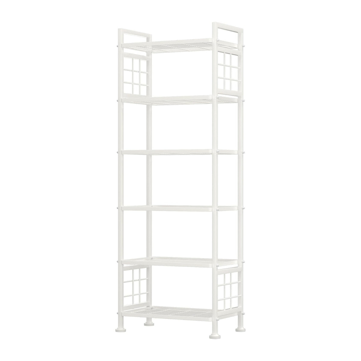 GIOTORENT 6-Wire Garage Shelving Storage Shelves, Metal Shelving Unit Pantry