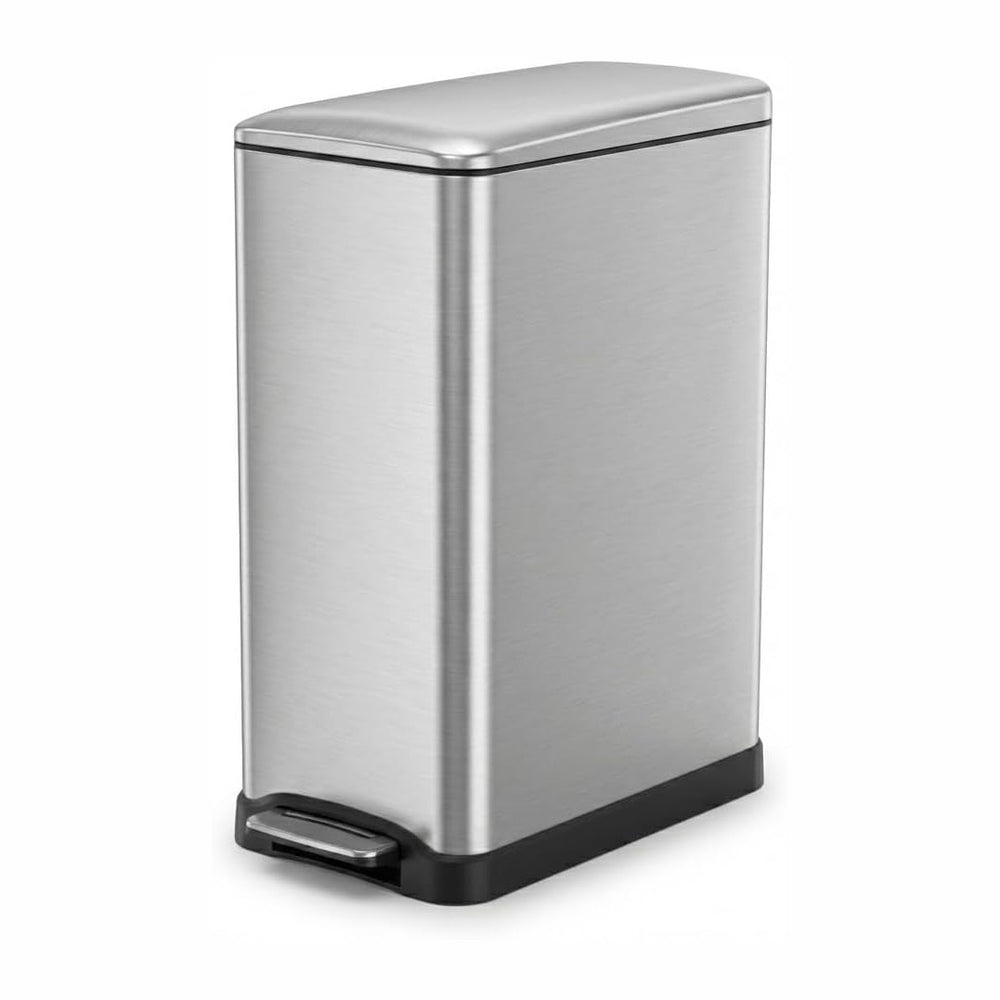 Home Zone Living 13 Gallon Slim Kitchen Trash Can