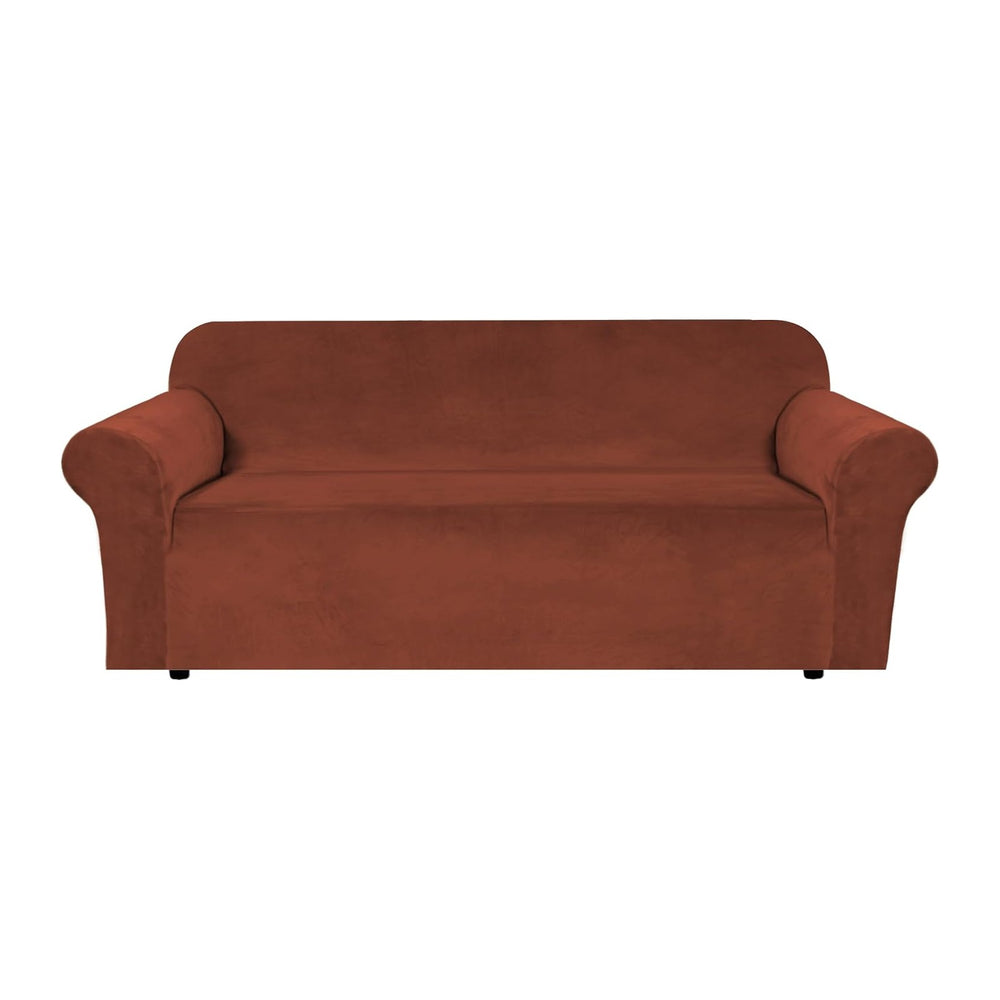 H.VERSAILTEX 1 Peice Stretch Velvet Sofa Covers