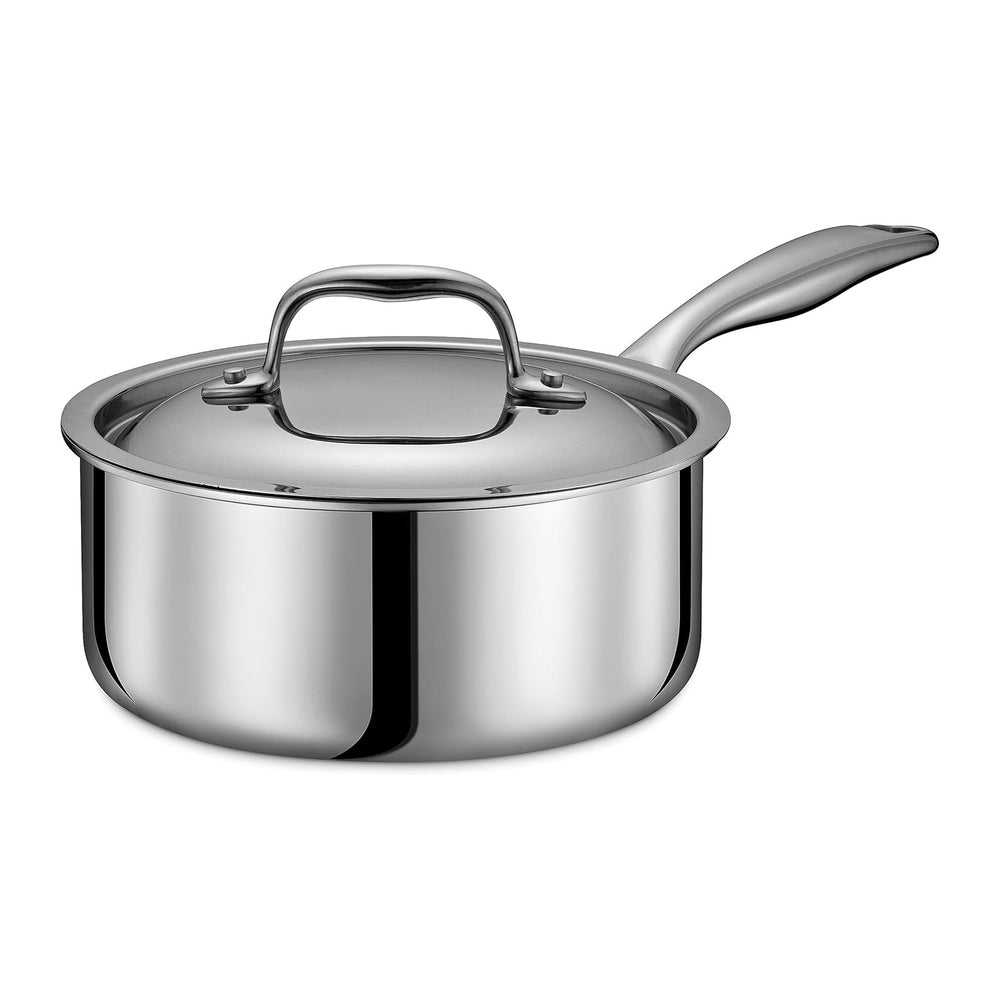 LEGEND COOKWARE 5-Ply Stainless Steel 2-Quart Sauce Pan