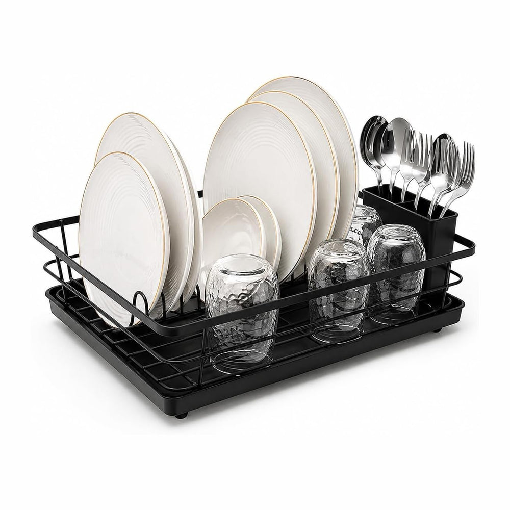 Metal Dish Drying Rack for Kitchen Counter, Sink Organizer