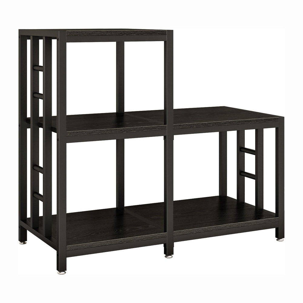 METYERRY 5-Tier Mini Fridge Stand, Bakers Rack with Storage,Multi-Purpose Mic...