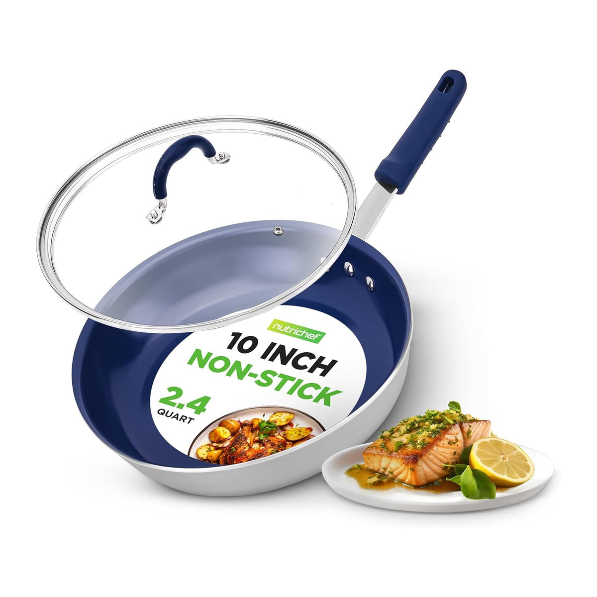 NutriChef 10'' Medium Fry Pan
