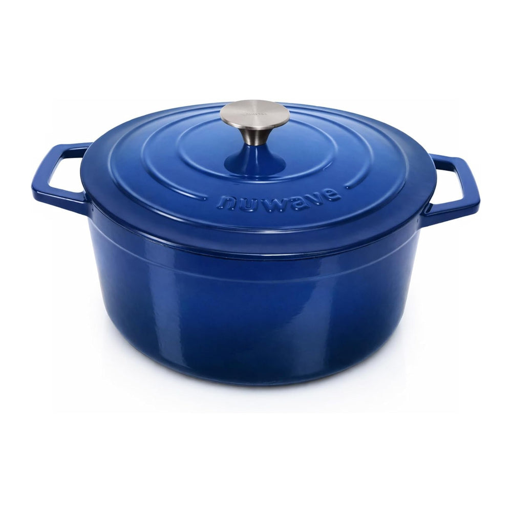 Nuwave 6QT Healthy Enameled Cast Iron Dutch Oven Pot