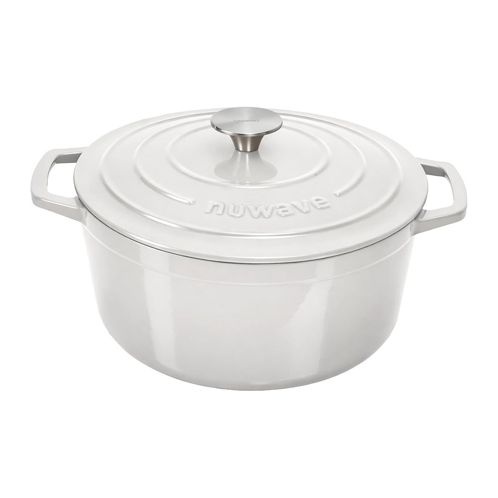 Nuwave 6QT Healthy Enameled Cast Iron Dutch Oven Pot