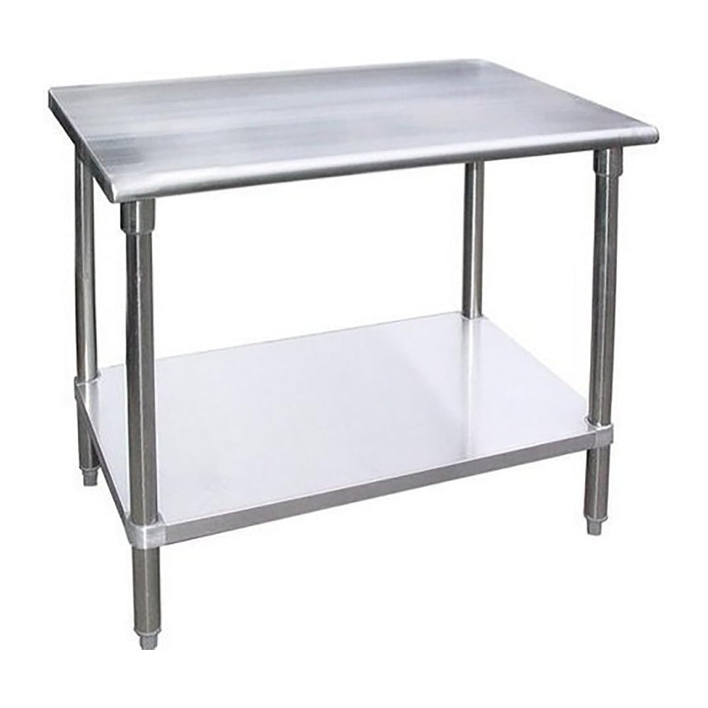 Stainless Steel Work Table Food Prep Worktable Restaurant Supply 18" x 3...