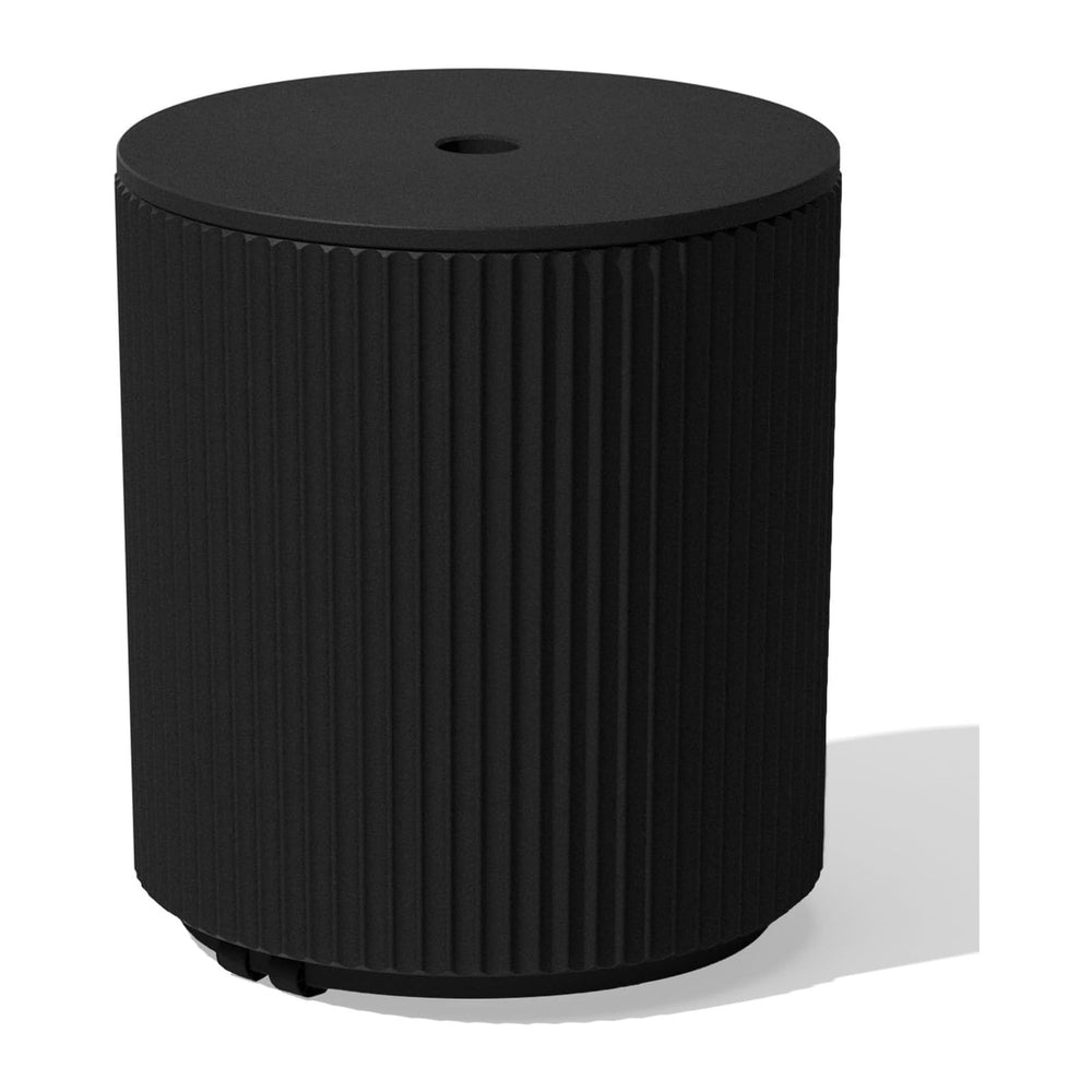 Veradek Umbrella Side Table - Outdoor Patio Table with Umbrella Hole